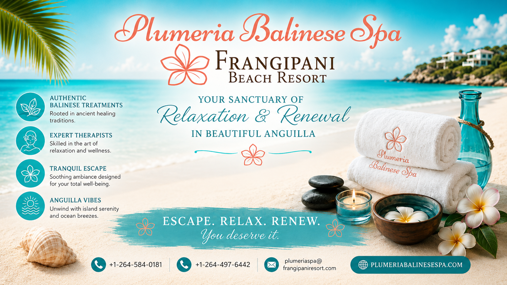 Spa near Frangipani Resort Anguilla