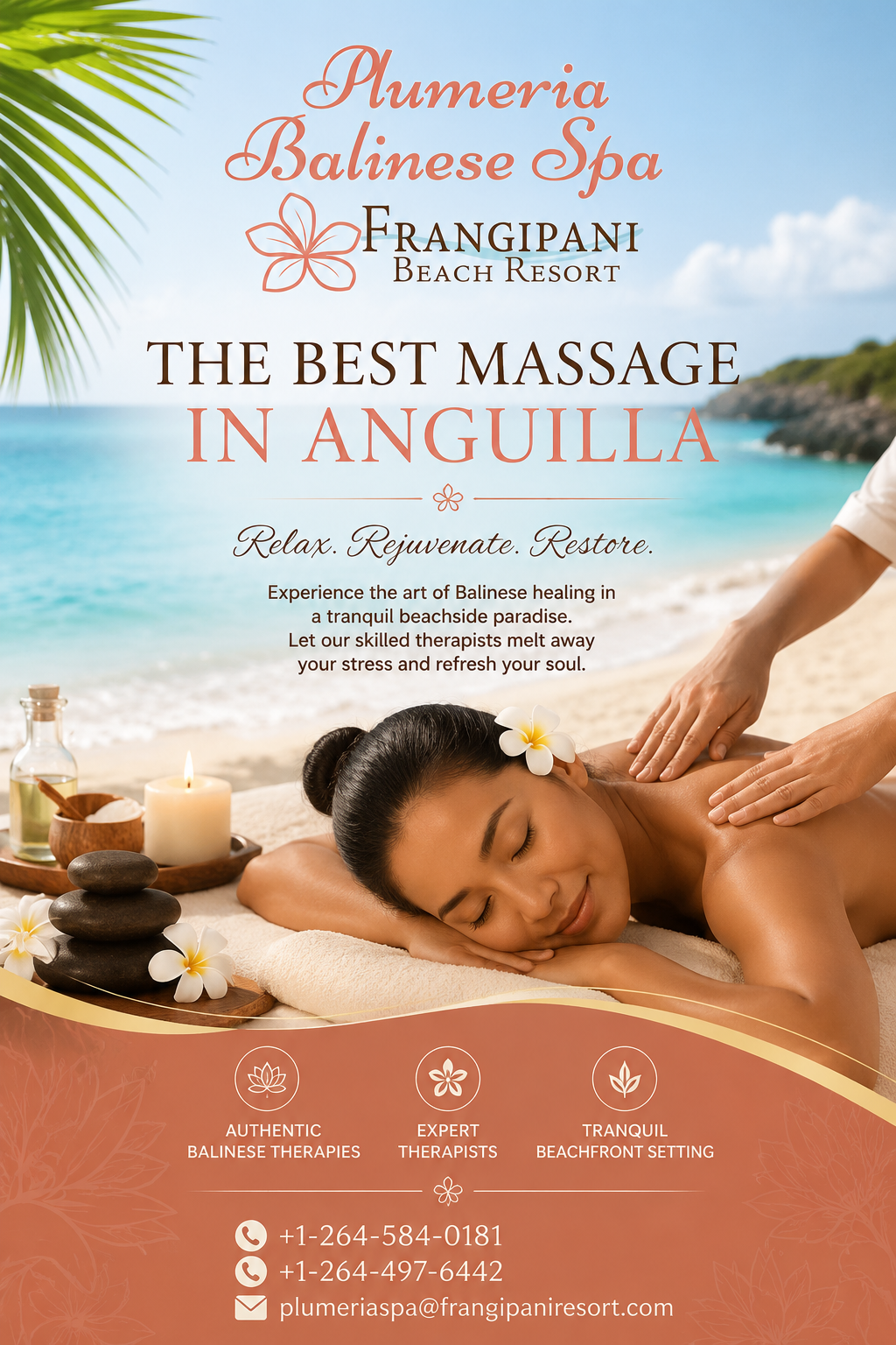 Balinese massage in Anguilla at Plumeria Balinese Spa